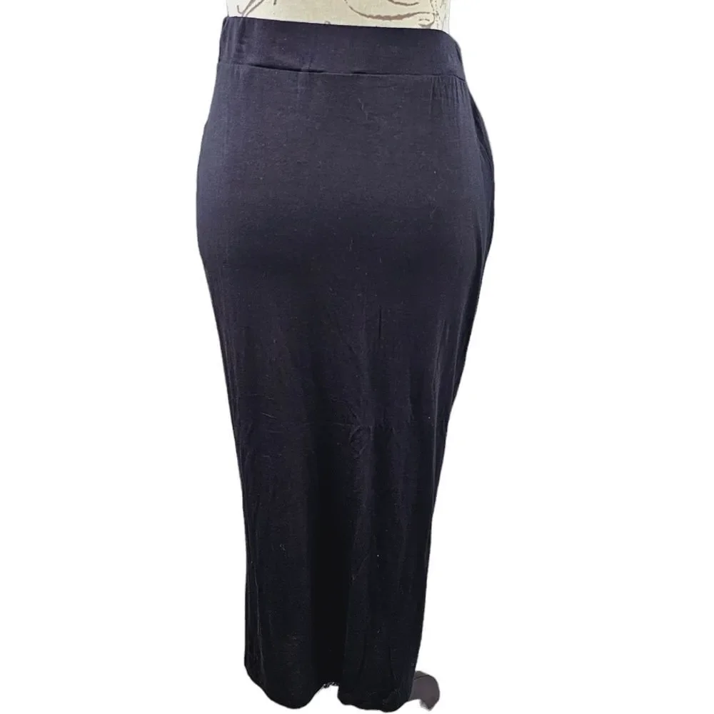 A New Day‎ Women's Wrap Skirt in Ebony Bpack Size Small
